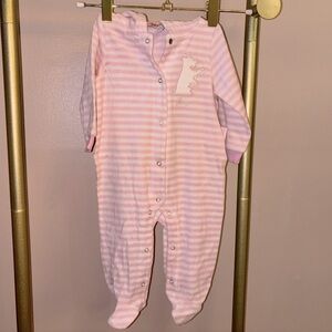 Juicy couture baby pink babygirl hoodie onesie 3-6 months